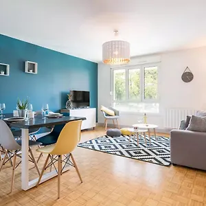 19sisley - Calme & Cosy - 3ch 8p Metro Parking X2 Lyon